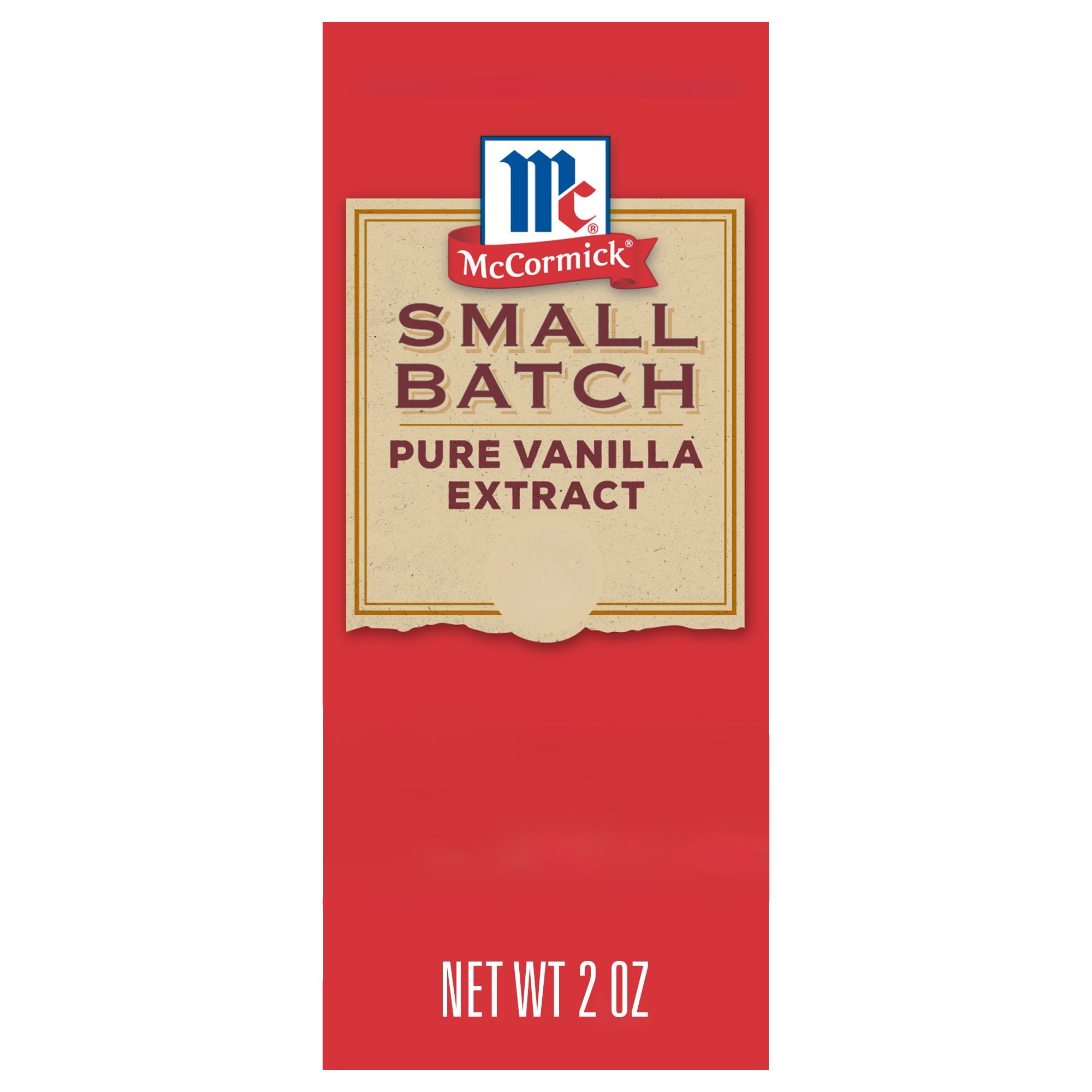 Pack Of 3 McCormick Small Batch Pure Vanilla Extract, 2 oz (Package May Vary)