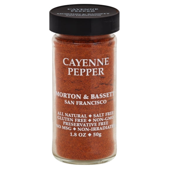 Pack Of 3 Morton & Bassett Cayenne Pepper, 2.4 oz (Package May Vary)
