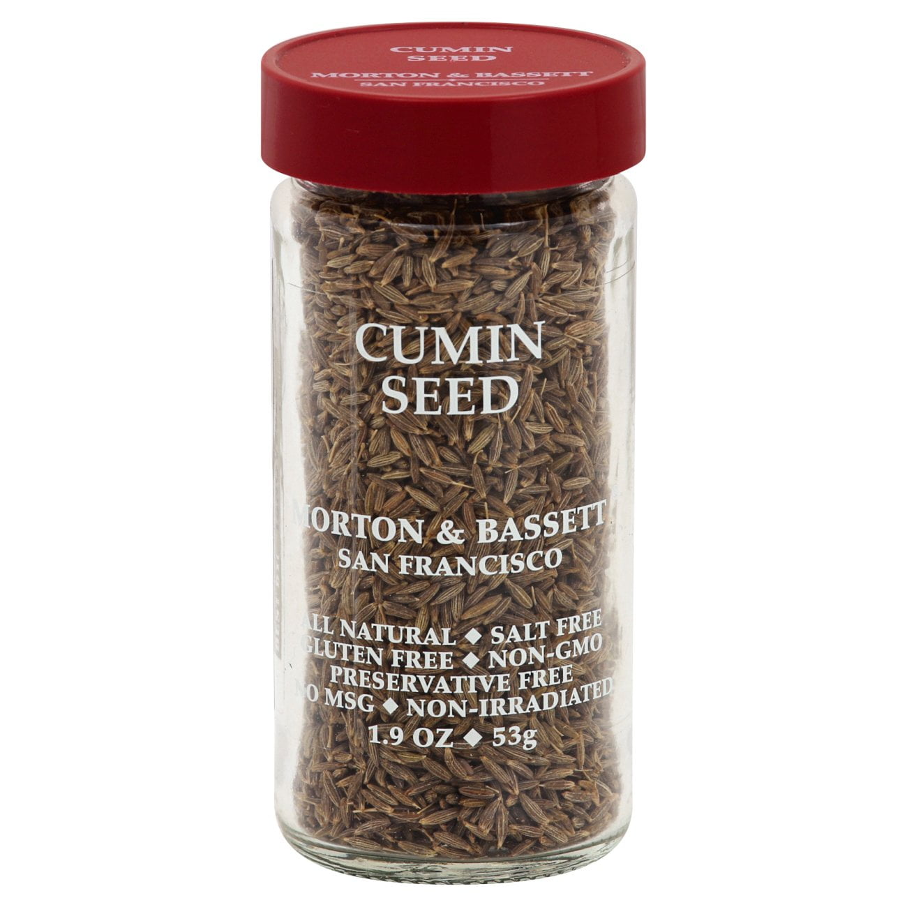 Pack Of 3 Morton & Bassett Cumin Seed, 1.9 oz (Package May Vary)