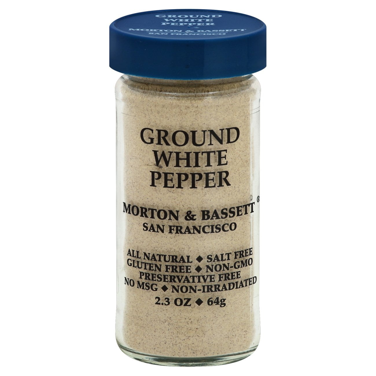 Pack Of 3 Morton & Bassett Ground White Pepper, 2.3 oz (Package May Vary)