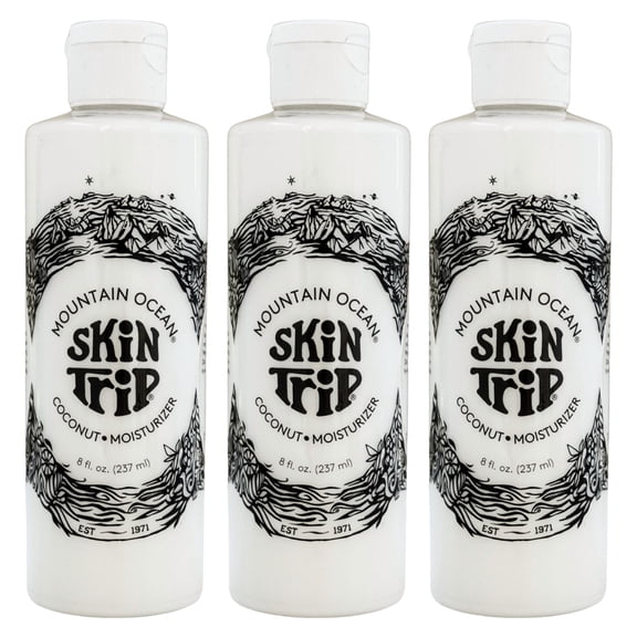 (Pack Of 3) Mountain Ocean Skin Trip Coconut Moisturizer 8 Oz
