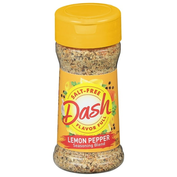 Pack Of 3 Mrs. Dash Salt-Free Lemon Pepper Seasoning Blend, 2.5 oz (Package May Vary)