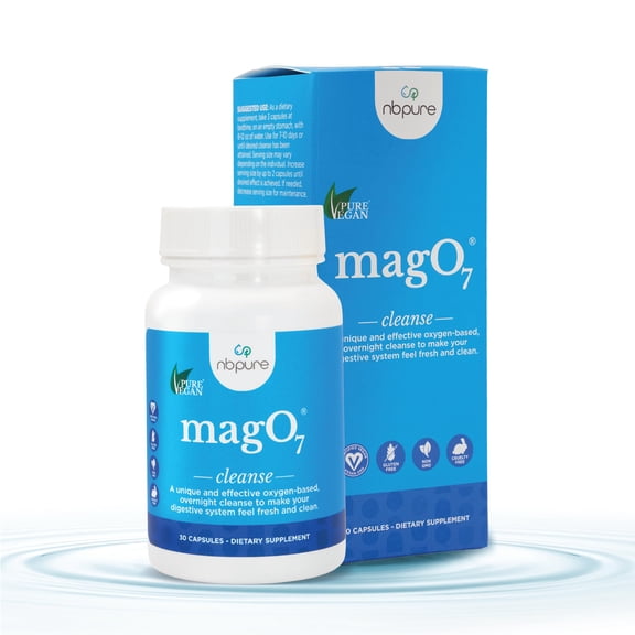 (Pack Of 3) NB Pure Mag07 Digestive Cleanse 30 Vegetarian Capsules