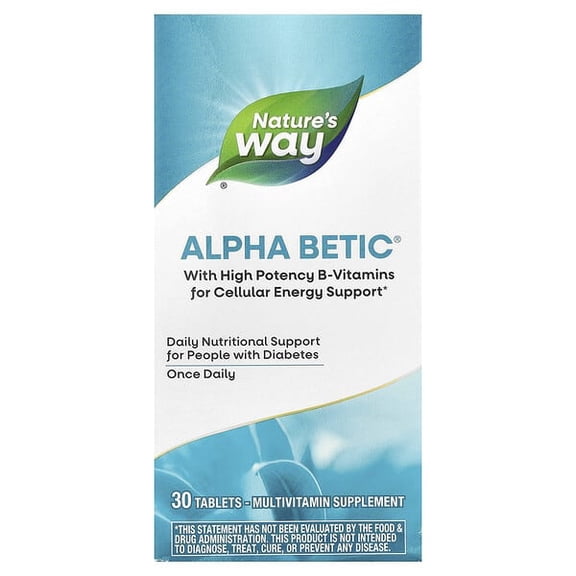 (Pack Of 3) Natures Way Alpha Betic Multi 30 Capsule