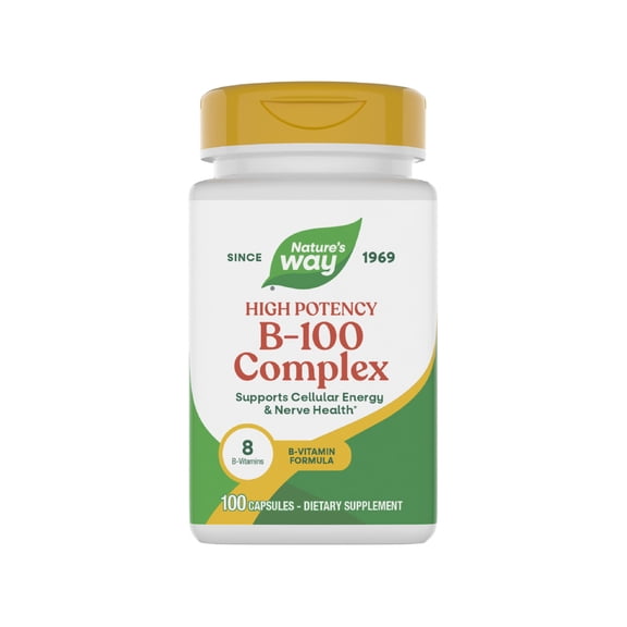 (Pack Of 3) Natures Way B 100 Complex 100 Capsules