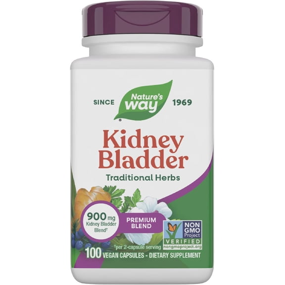 (Pack Of 3) Natures Way Kidney Bladder 100 Capsules