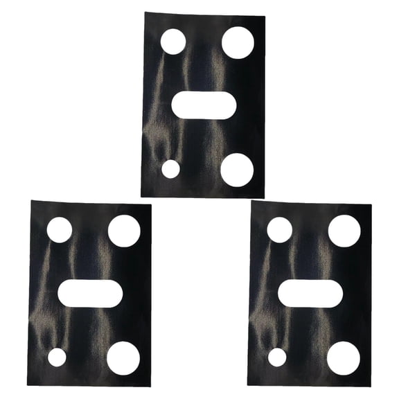 Pack Of 3 Nonstick Fiberglass Stove Protectors Washable Ranges Guards Burners Covers Accessories