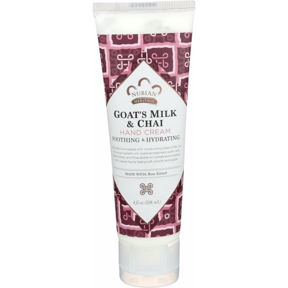 (Pack Of 3) Nubian Heritage Hand Cream Goats Milk Chai 4 Oz