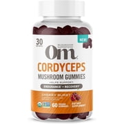 Pack Of 3 Om Mushroom Cordycept Gummy 60 Each