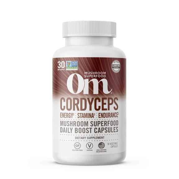 (Pack Of 3) Om Mushroom Cordycepts 90 Capsules