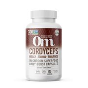 Pack Of 3 Om Mushroom Cordycepts 90 Capsules