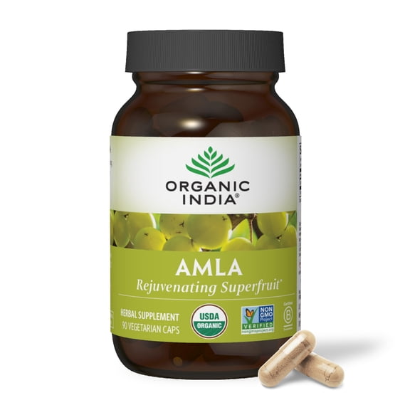 (Pack Of 3) Organic India Amalaki 90 Capsules