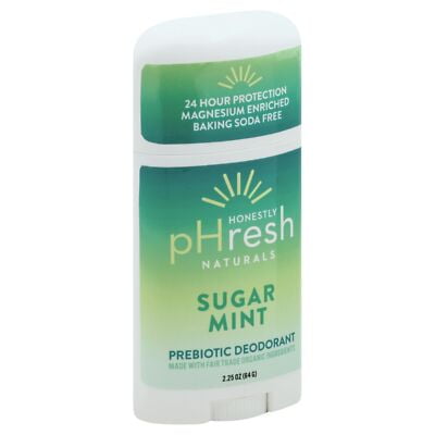 (Pack Of 3) Phresh Deodorant Stick Sugar Mint 2.25 Oz
