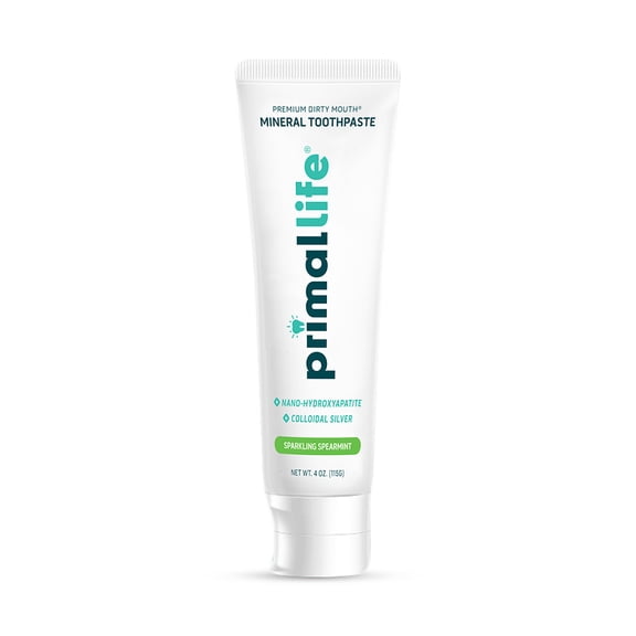(Pack Of 3) Primal Life Organics Spearmint Toothpaste 4 Oz