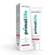 Pack Of 3 Primal Life Organics Toothpaste Peppermint 4 Oz