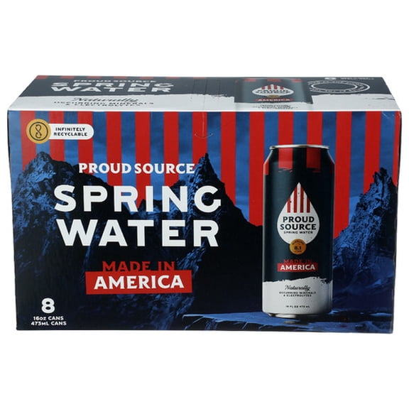 (Pack Of 3) Proud Source Water Spring Still 8 Pack 128 Fo