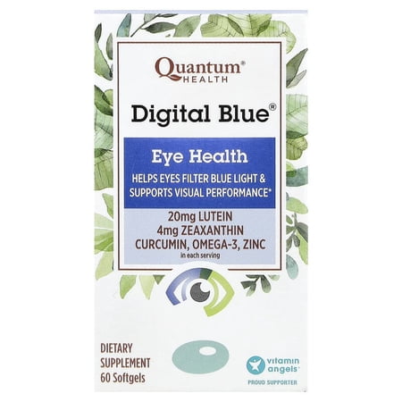(Pack Of 3) Quantum Softgels Digital Blue 60 Sg