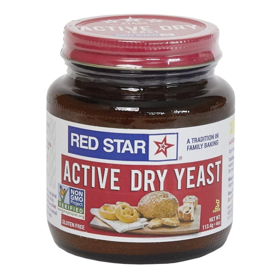 Pack Of 3 Red Star Active Dry Yeast, 4 oz (Package May Vary)