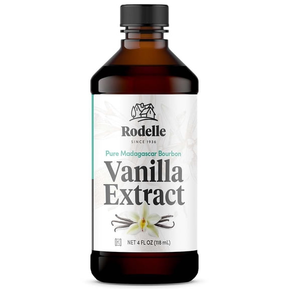Pack Of 3 Rodelle Pure Madagascar Bourbon Vanilla Extract, 4 oz (Package May Vary)