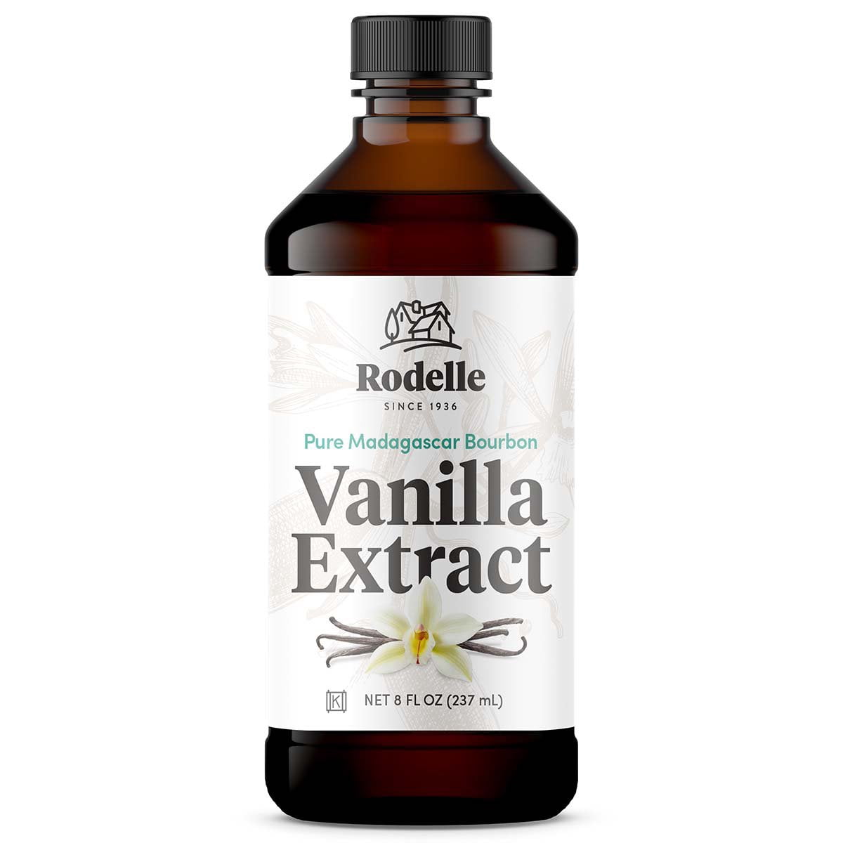 Pack Of 3 Rodelle Pure Madagascar Bourbon Vanilla Extract, 8 oz (Package May Vary)