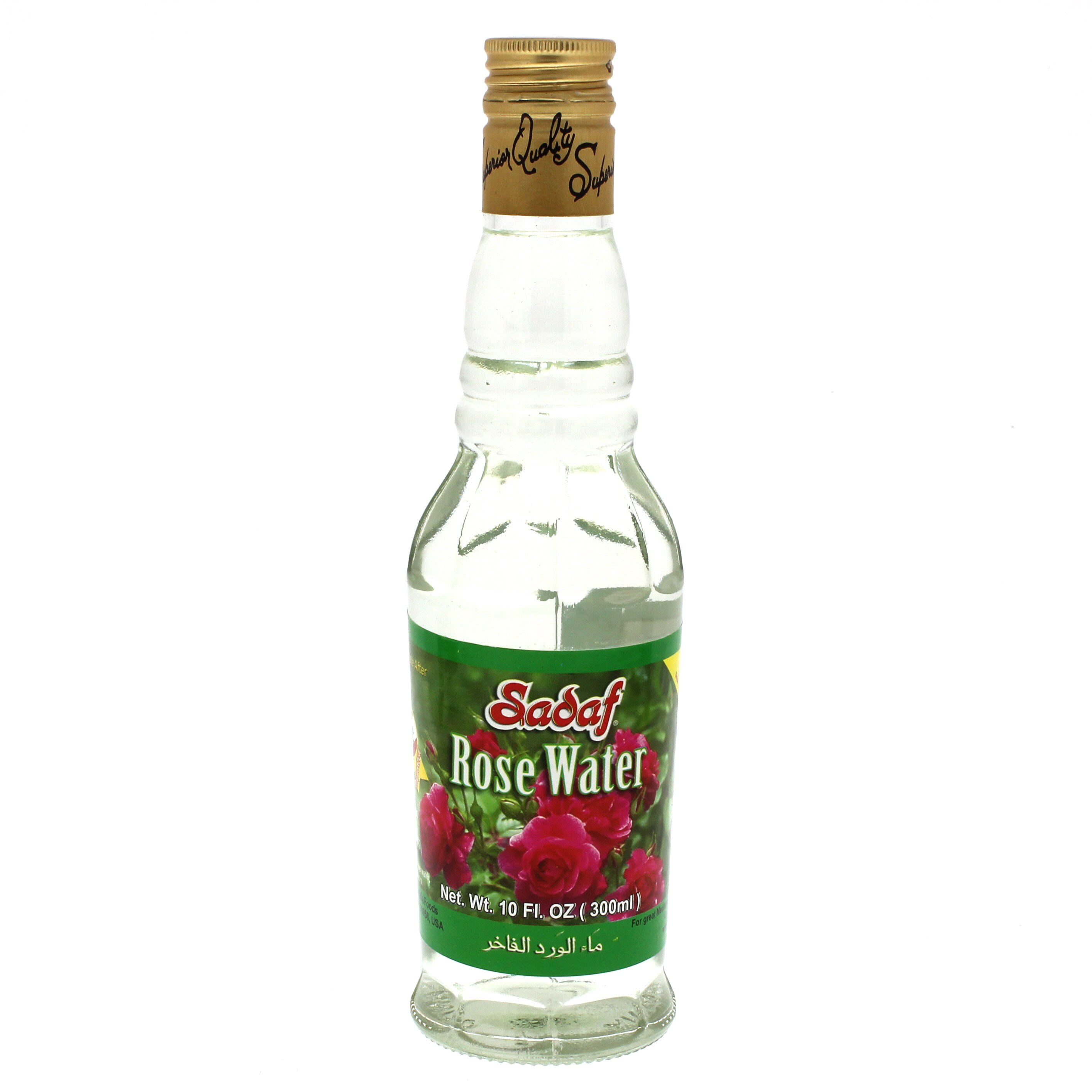 Pack Of 3 Sadaf Rose Water, 10 oz (Package May Vary)