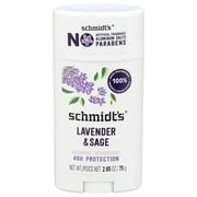 Pack Of 3 Schmidts Deodorant Lavender Sage 2.65 Oz