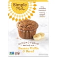thumbnail image 1 of Pack Of 3 Simple Mills Almond Flour Banana Muffin & Bread Baking Mix, 9 oz (Package May Vary), 1 of 1