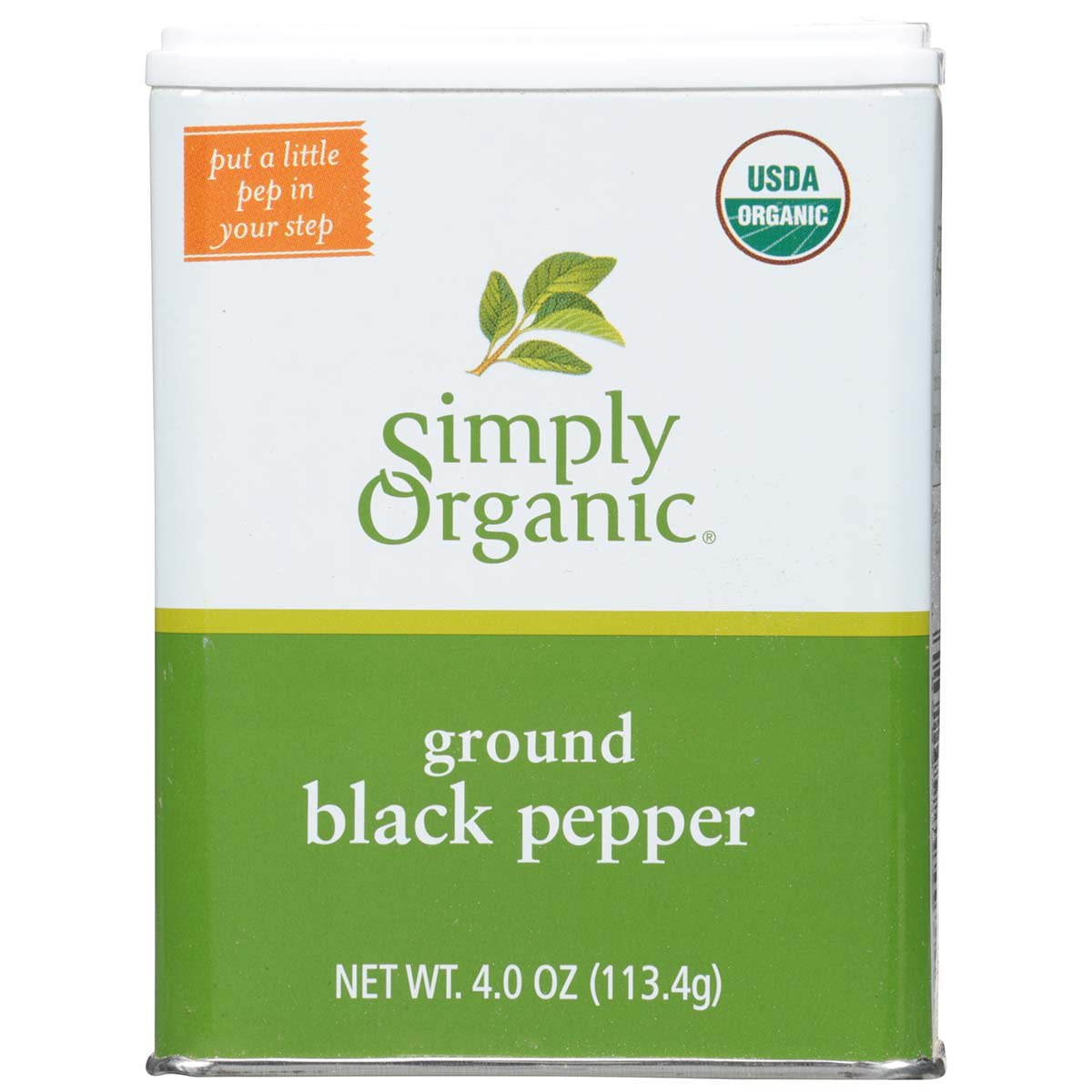 Pack Of 3 Simply Organic Ground Black Pepper, 4 oz (Package May Vary)