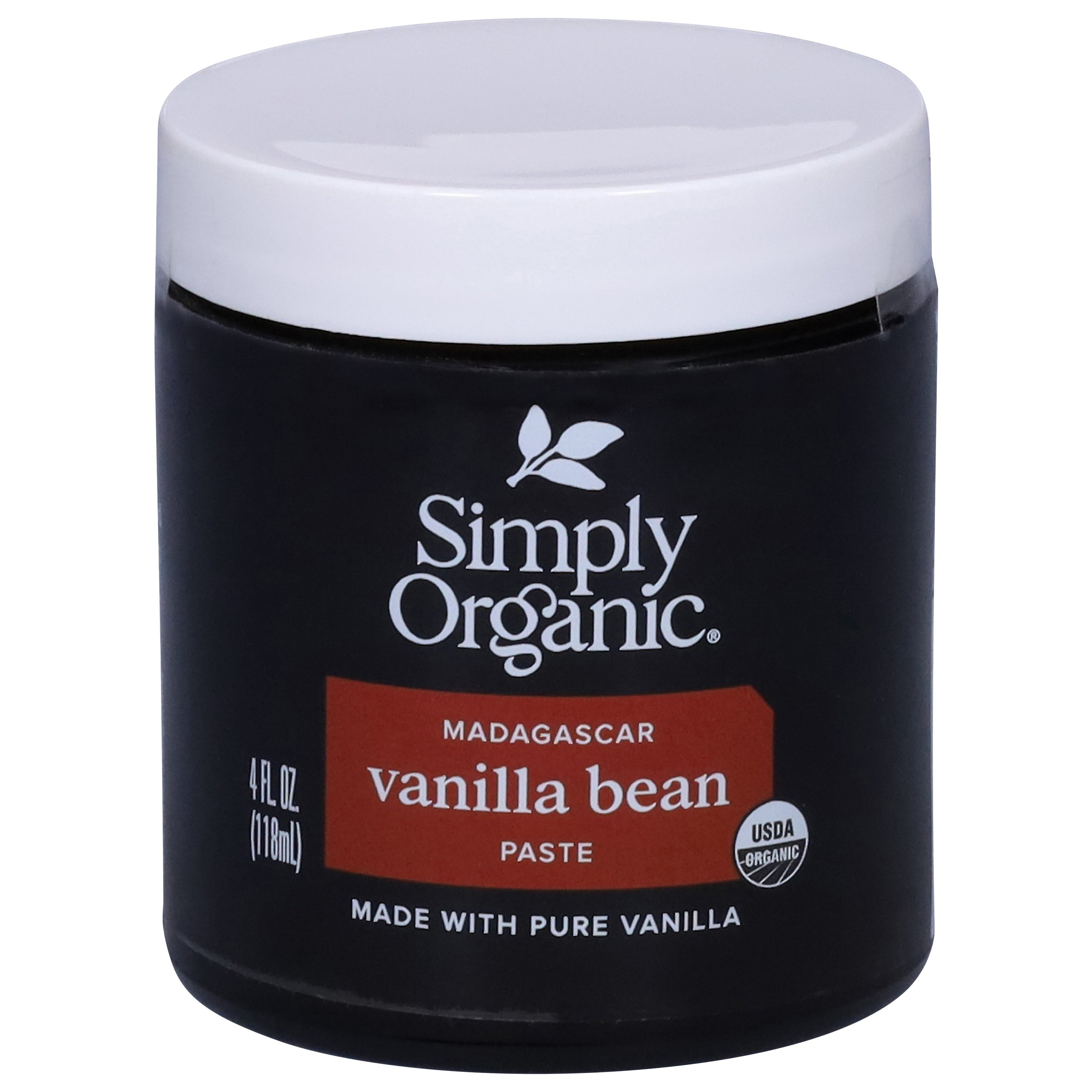 Pack Of 3 Simply Organic Vanilla Bean Paste, 4 oz (Package May Vary)