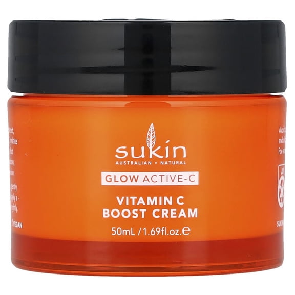 (Pack Of 3) Sukin Cream Glow Boost Active C 1.69 Fl Oz