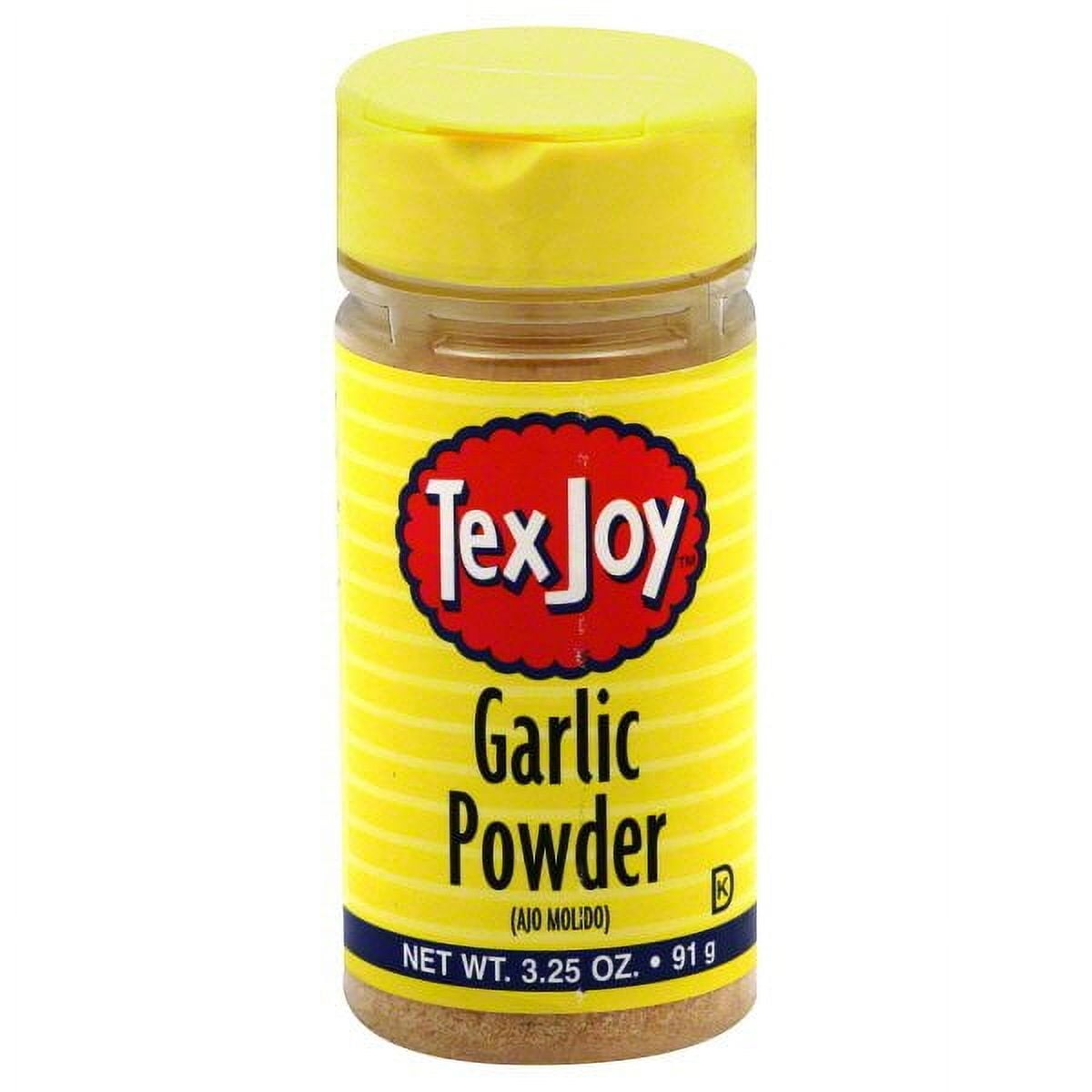 Pack Of 3 TexJoy Garlic Powder, 3.25 oz (Package May Vary)