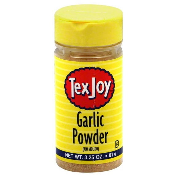 Pack Of 3 TexJoy Garlic Powder, 3.25 oz (Package May Vary)