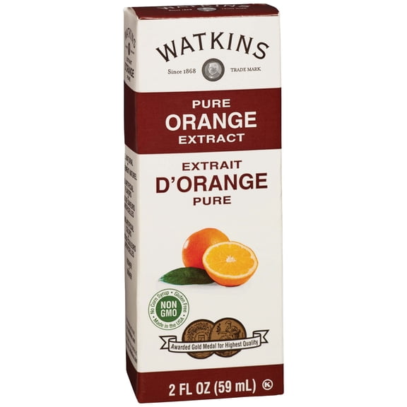 Pack Of 3 Watkins Pure Orange Extract, 2 oz (Package May Vary)