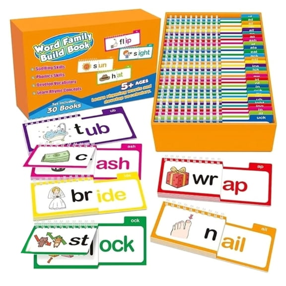 Pack Of 30 Letter Sounds Flashing Cards For Preschoolers Reading Skills And Language Development