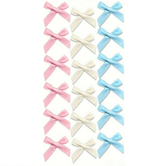 Pack Of 30 Tiny Bow Hair Clips For Women Girls Children Black White Hair Accessories For Weddings Parties