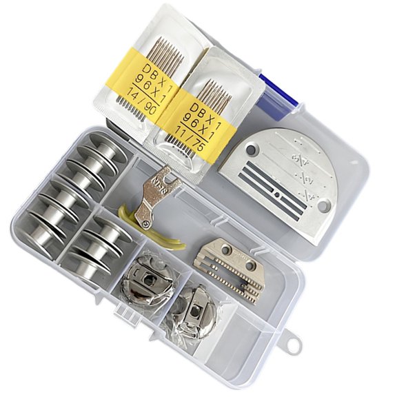 Pack Of 34 Metal Presser Foot Bobbins And Sewing Machine Accessories For Precise Stitching On Various Fabrics