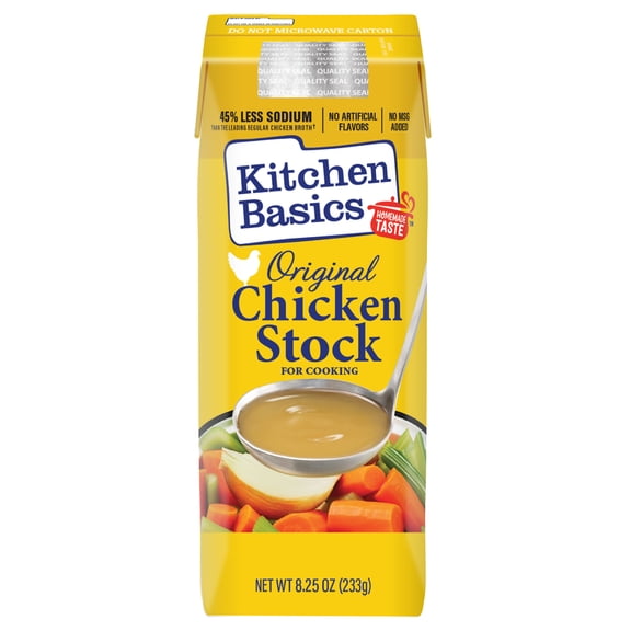 (Pack Of 36) Kitchen Basics Stock Chicken Original 8.25 Oz