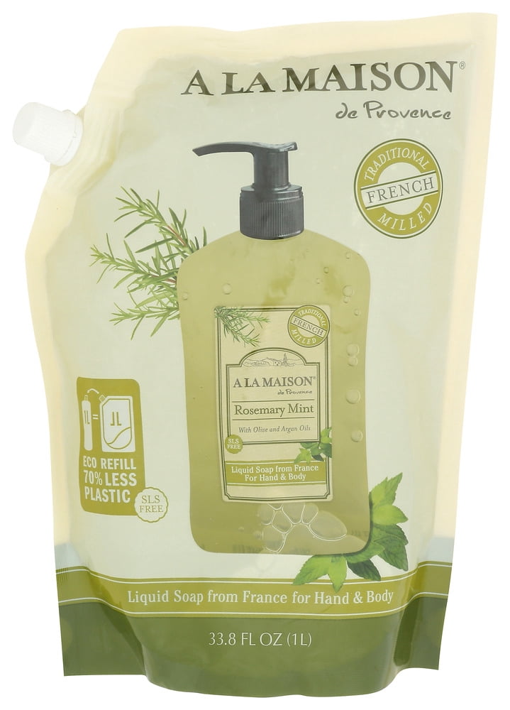 (Pack Of 4) A La Maison Liquid Soap Rosemary Mint 33.8 Fl Oz