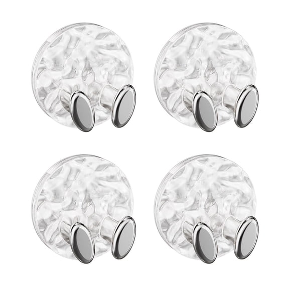 Pack Of 4 Adhesive Wall Hooks For Cable Management Without Drill Damage Release Cord Organizers Home Office Use