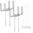 thumbnail image 2 of Rolitwils Heavy Duty Adjustable Downspout Brackets - 4 Pack Rust-Proof 2 of 12