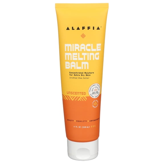 (Pack Of 4) Alaffia Balm Melting UnScented 4 Fl Oz