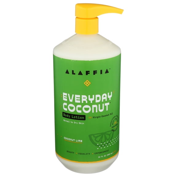(Pack Of 4) Alaffia Lotion Body Coconut Lime 32 Fl Oz