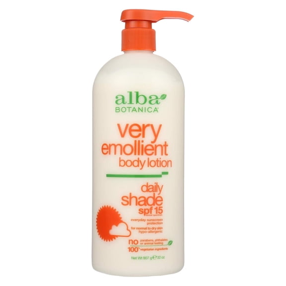 (Pack Of 4) Alba Botanica Lotion Moisturizer SPF15 ND 32 Oz