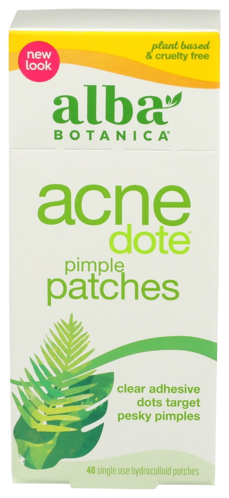 (Pack Of 4) Alba Botanica Patch Acnedote Pimple 40 Each