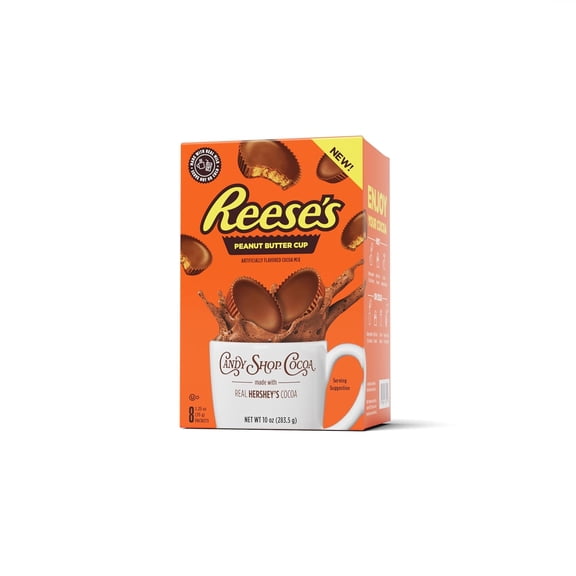 (Pack Of 4) Candy Shop Cocoa Cocoa Reese's Peanut Butter 10 Oz