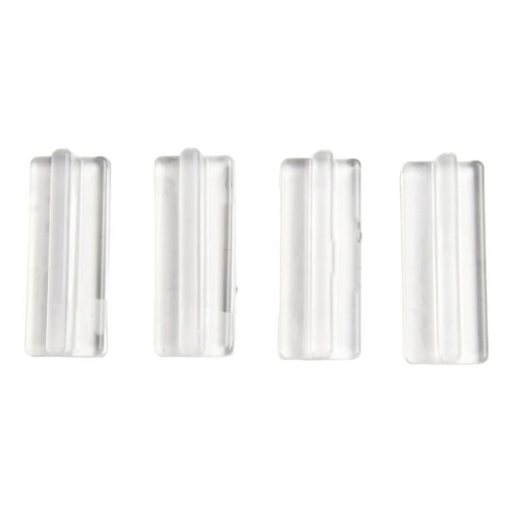 Pack Of 4 Clear Silicone Push Pull Handles Use For Cabinets And Windows