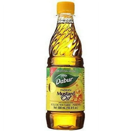 Pack Of 4 - Dabur Mustard Oil - 16.9 Oz (479.10 Gm)