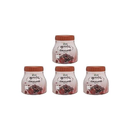 Pack Of 4 - Divya Patanjali Gulkand - 400 Gm (14 Oz)