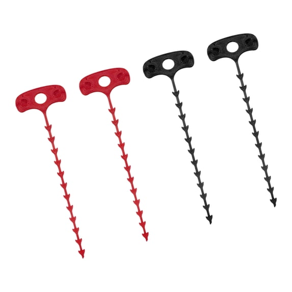 Pack Of 4 Drain Hair Remover Tool Effective Bathroom Sink Cleaner For Shower Tub Clog Removal Plastic Unclogging Tool
