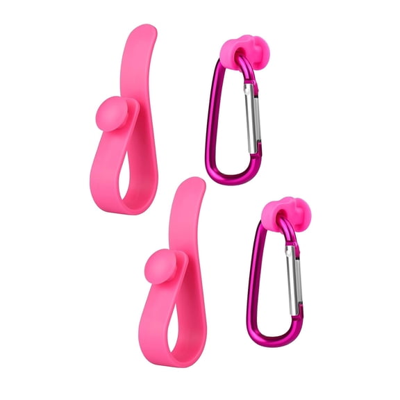 Pack Of 4 Durable Keychain Carabiner Accessories For Versatile Storage Needs